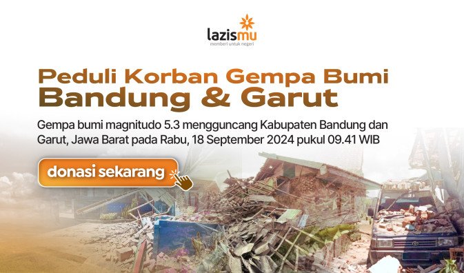 PEDULI GEMPA BANDUNG - Program Donasi Lazismu